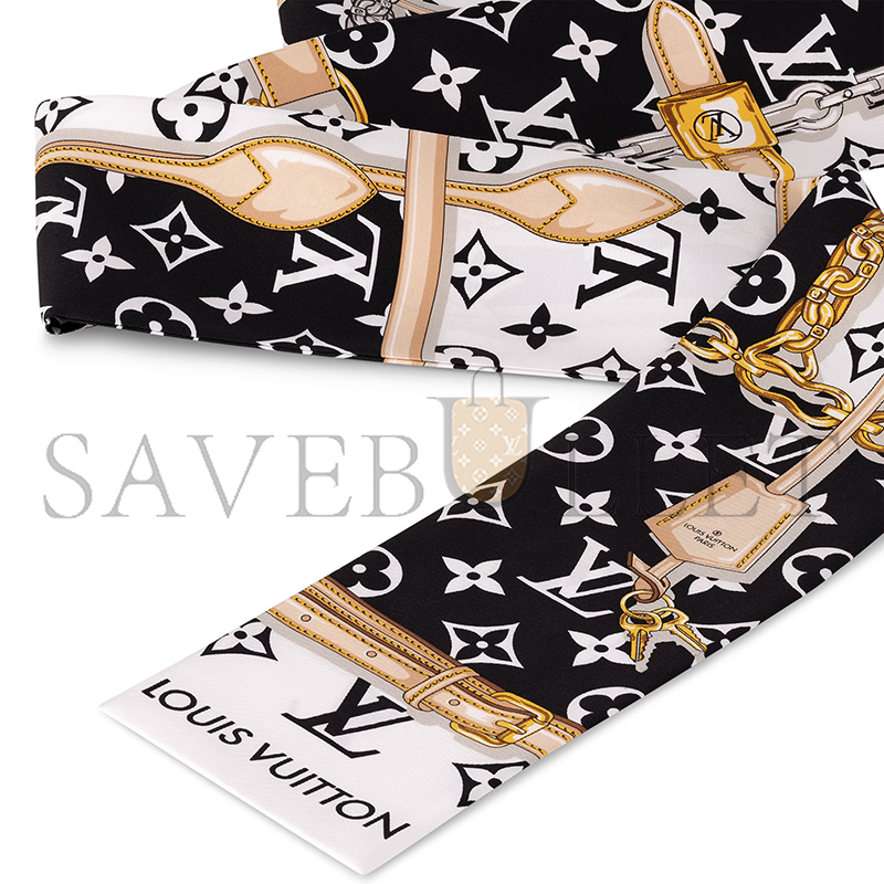 LOUIS VUITTON MONOGRAM CONFIDENTIAL BANDEAU M78656 (120*8cm)